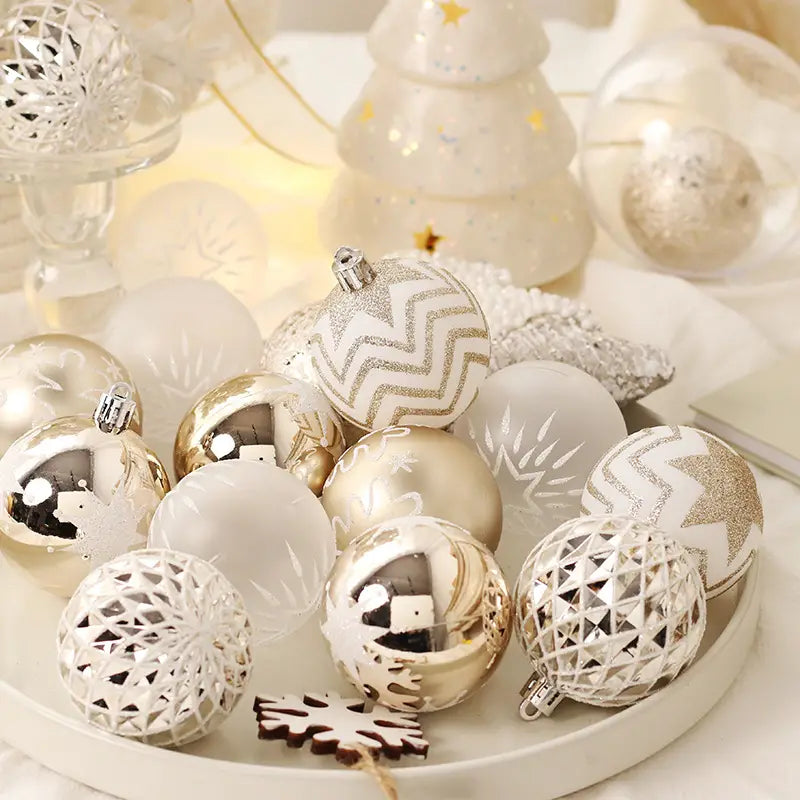 Gold Christmas Balls