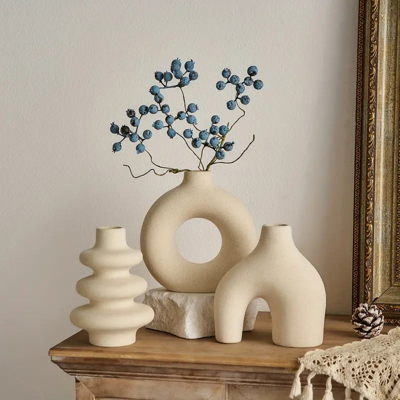 Ceramic Donut Vase