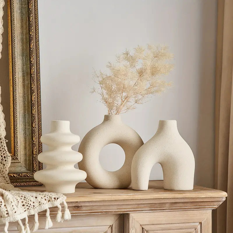 Ceramic Donut Vase