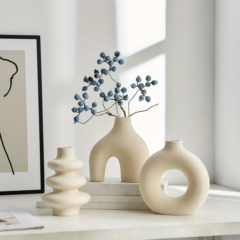 Ceramic Donut Vase