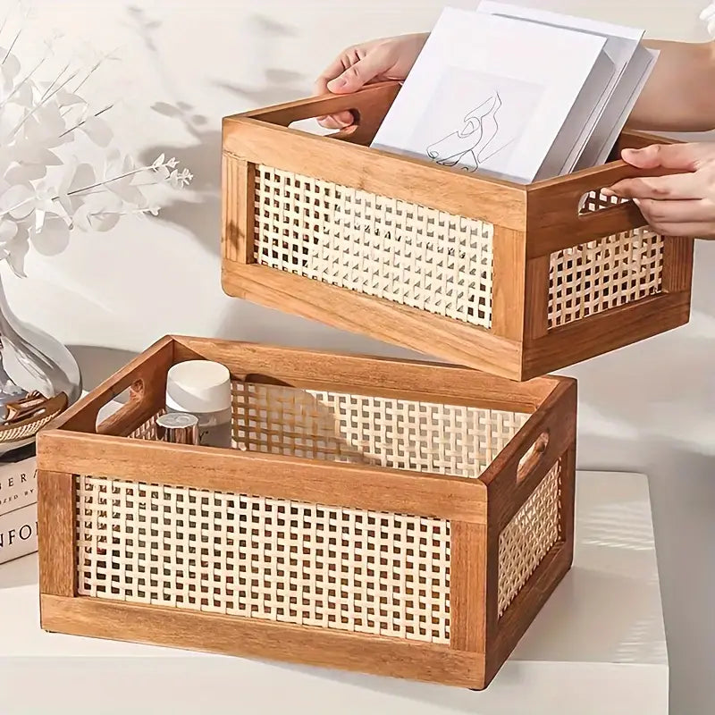 Rattan Storage Basket